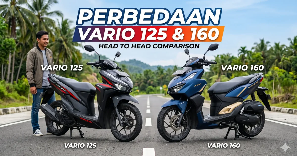 Perbedaan Vario 125 dan 160: Mana yang Lebih Worth It?
